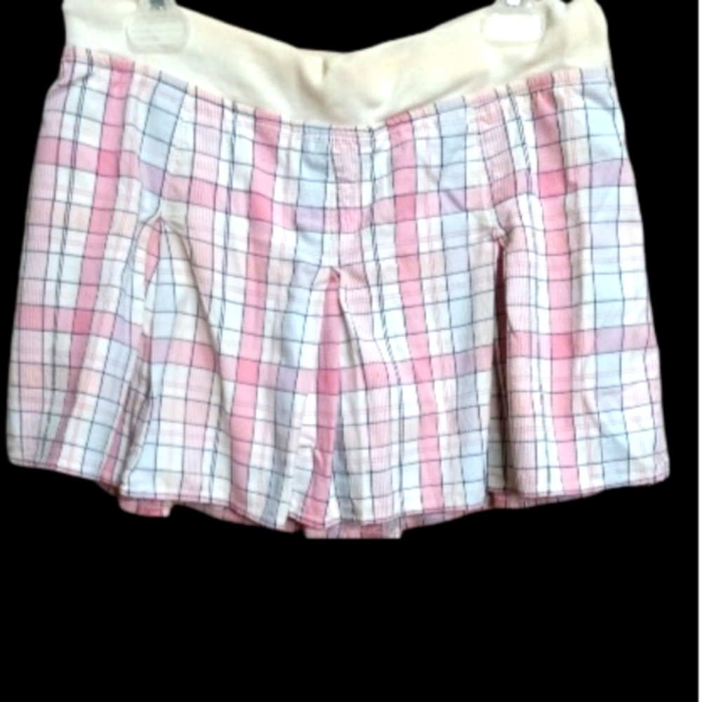 Limited Too Girls Pink Plaid Skirt